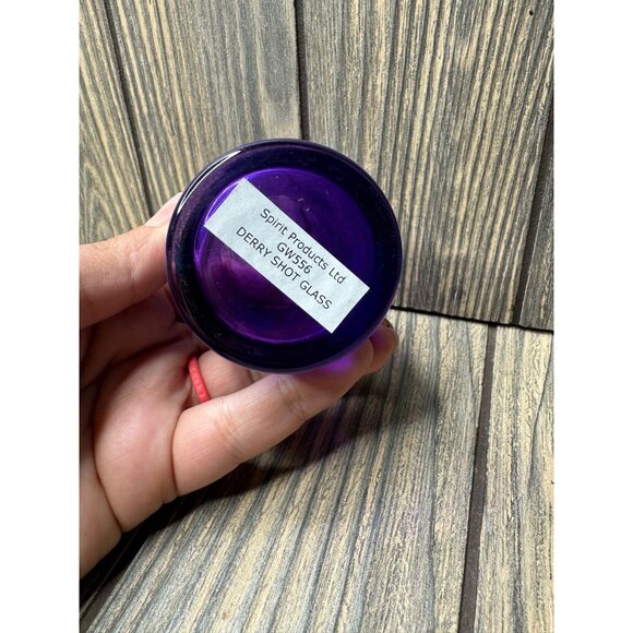 JMU Dukes Purple Shot Glass 1.5 oz - Picture 5 of 5